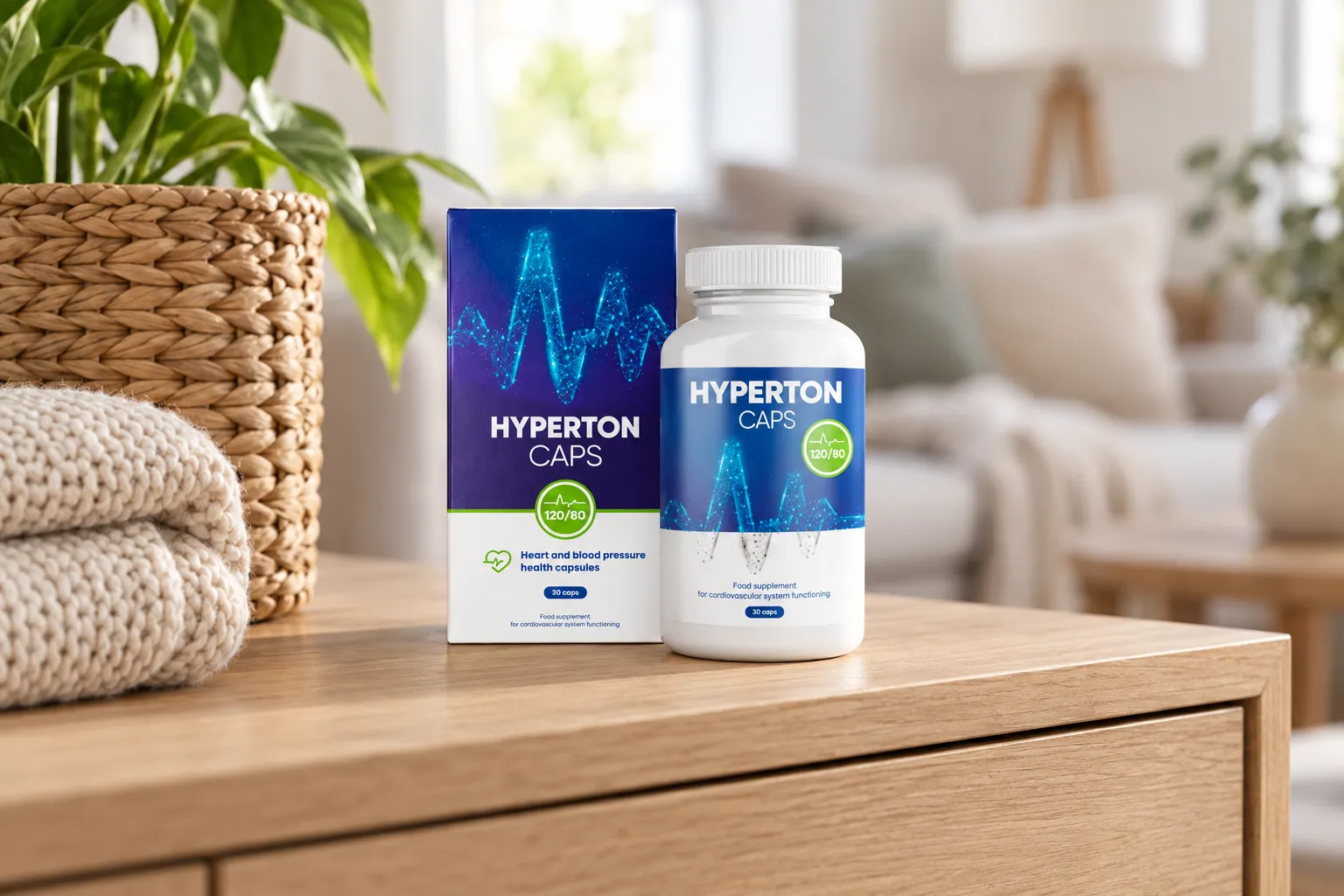 Hyperton Caps — ambalajul în viața de zi cu zi
