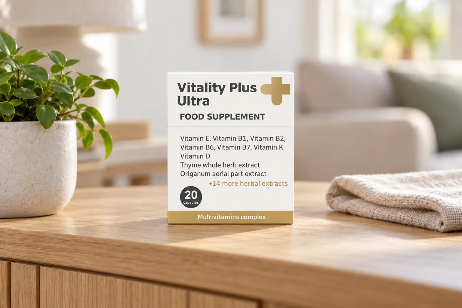 Vitality Plus Ultra — ambalajul în viața de zi cu zi