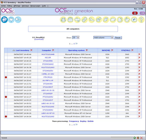 TÉLÉCHARGER OCS INVENTORY SERVER WINDOWS GRATUIT