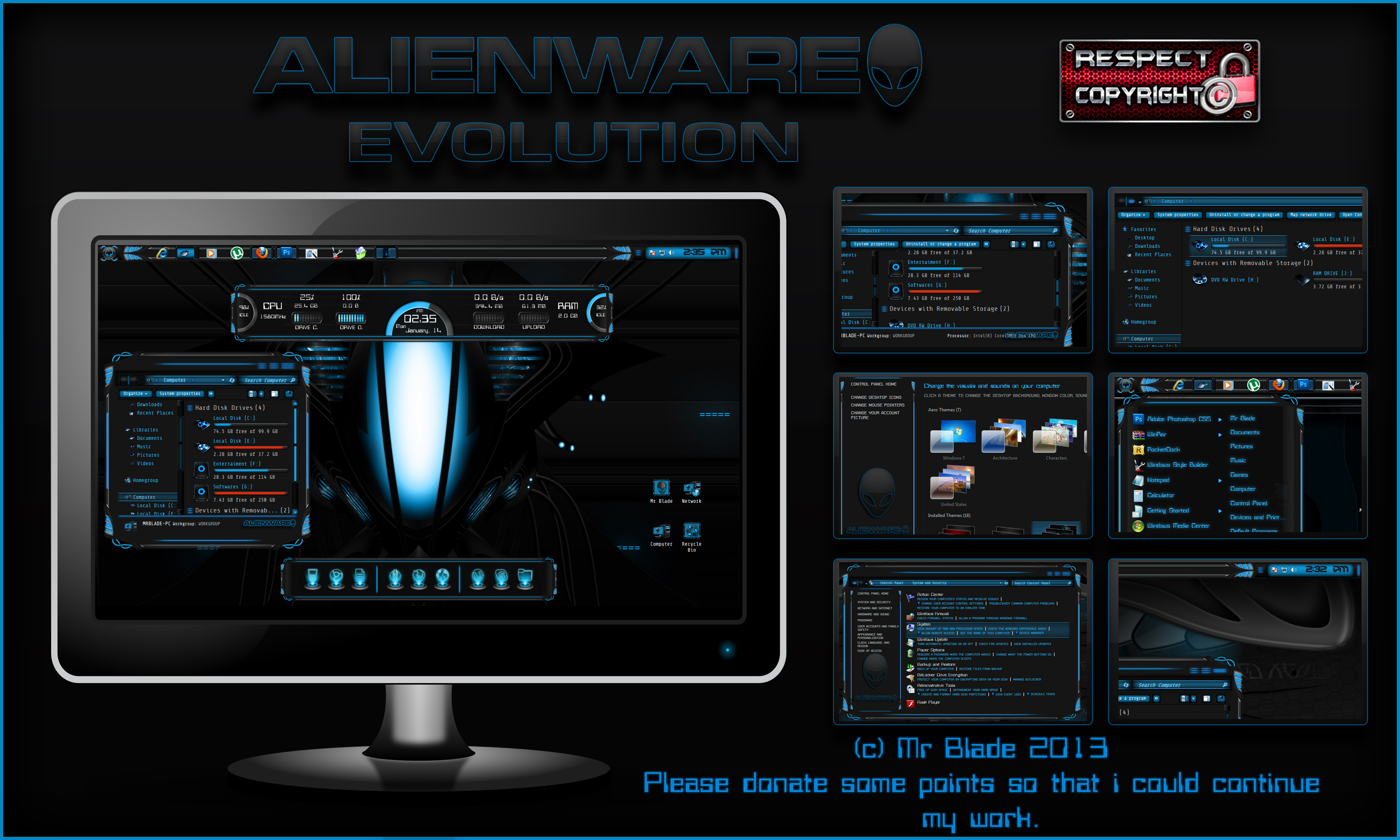 TÉLÉCHARGER SKIN ALIENWARE