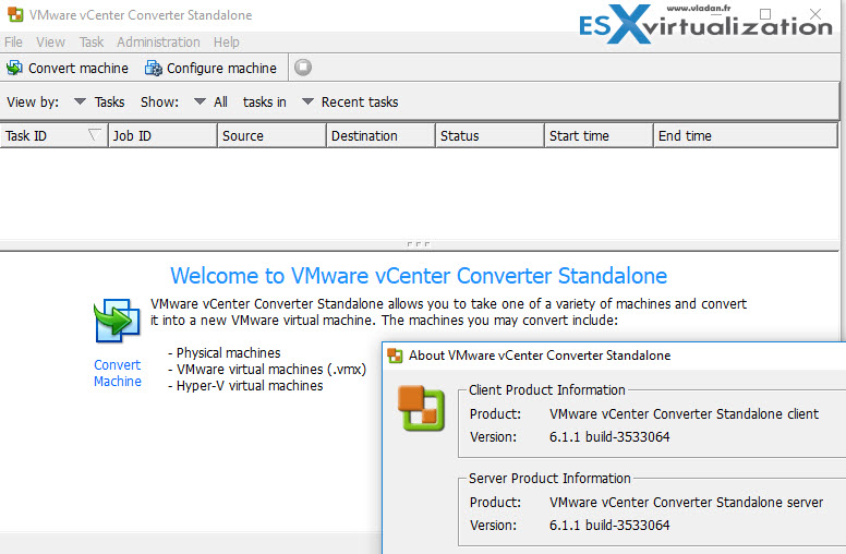 TÉLÉCHARGER P2V VMWARE